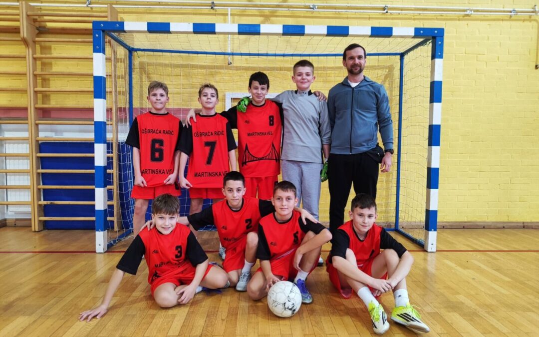 Učenici naše škole plasirali se na županijsko natjecanje u futsalu