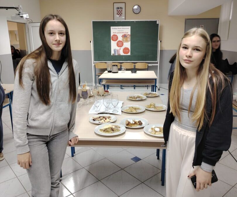 Sudjelovanje na Malom palačinka kupu u Srednjoj školi Viktorovac